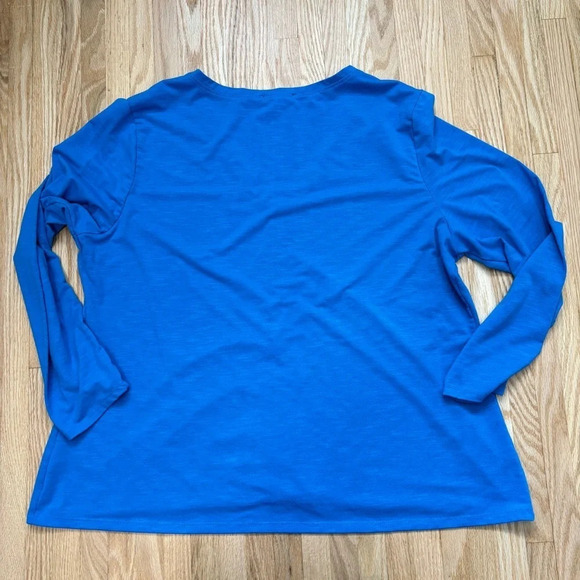 Rebel by Rebel Wilson X Angels | Long Sleeve Blue Tee Size 2X - Picture 7 of 7